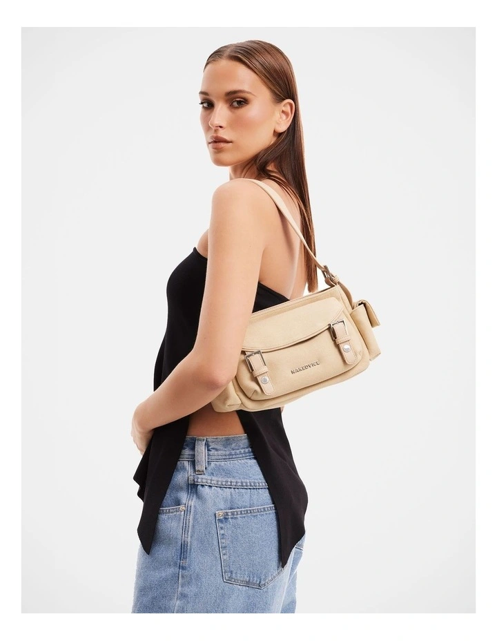 The Gaia Shoulder Bag in Taupe