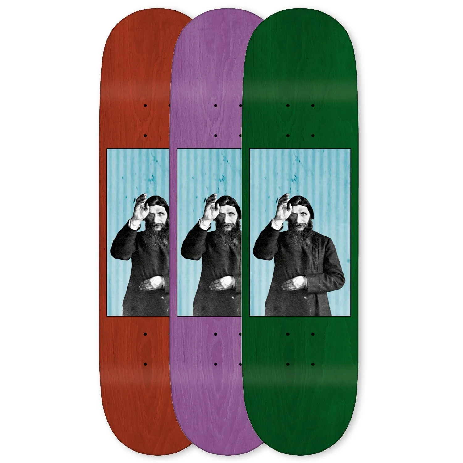 THEORIES SKATEBOARDS RASPUTIN V2 DECK 8.5