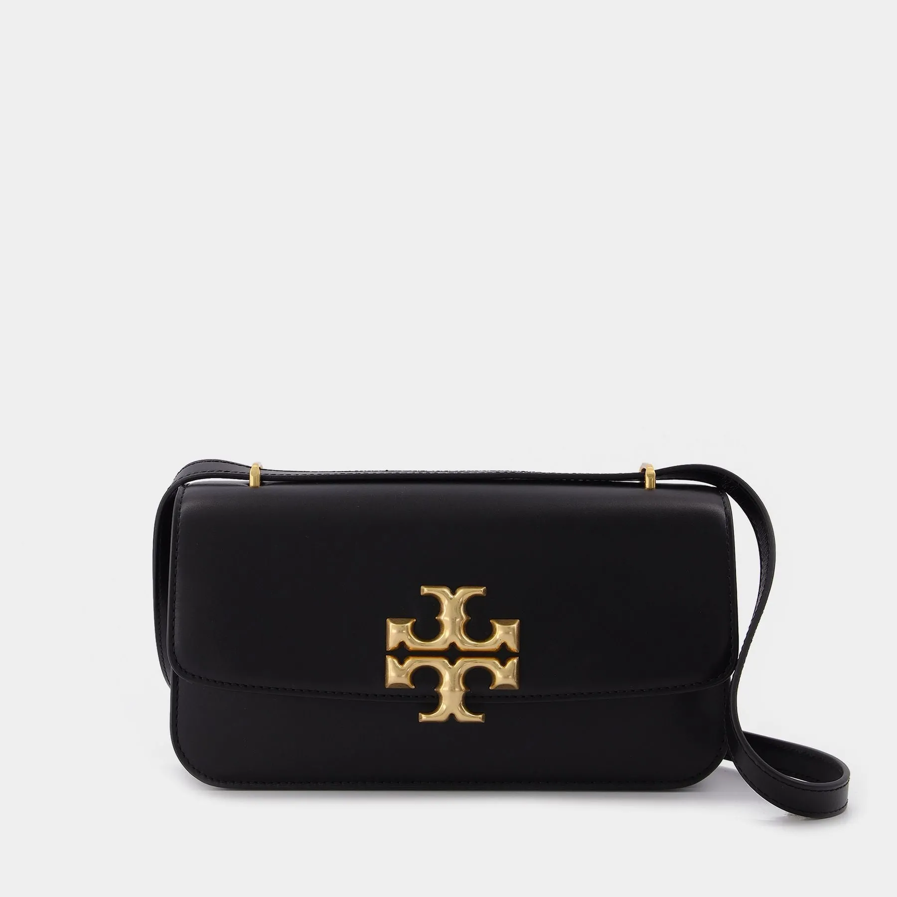 Tory Burch  Eleanor E/W Small Hobo Bag - Tory Burch -  Black - Leather