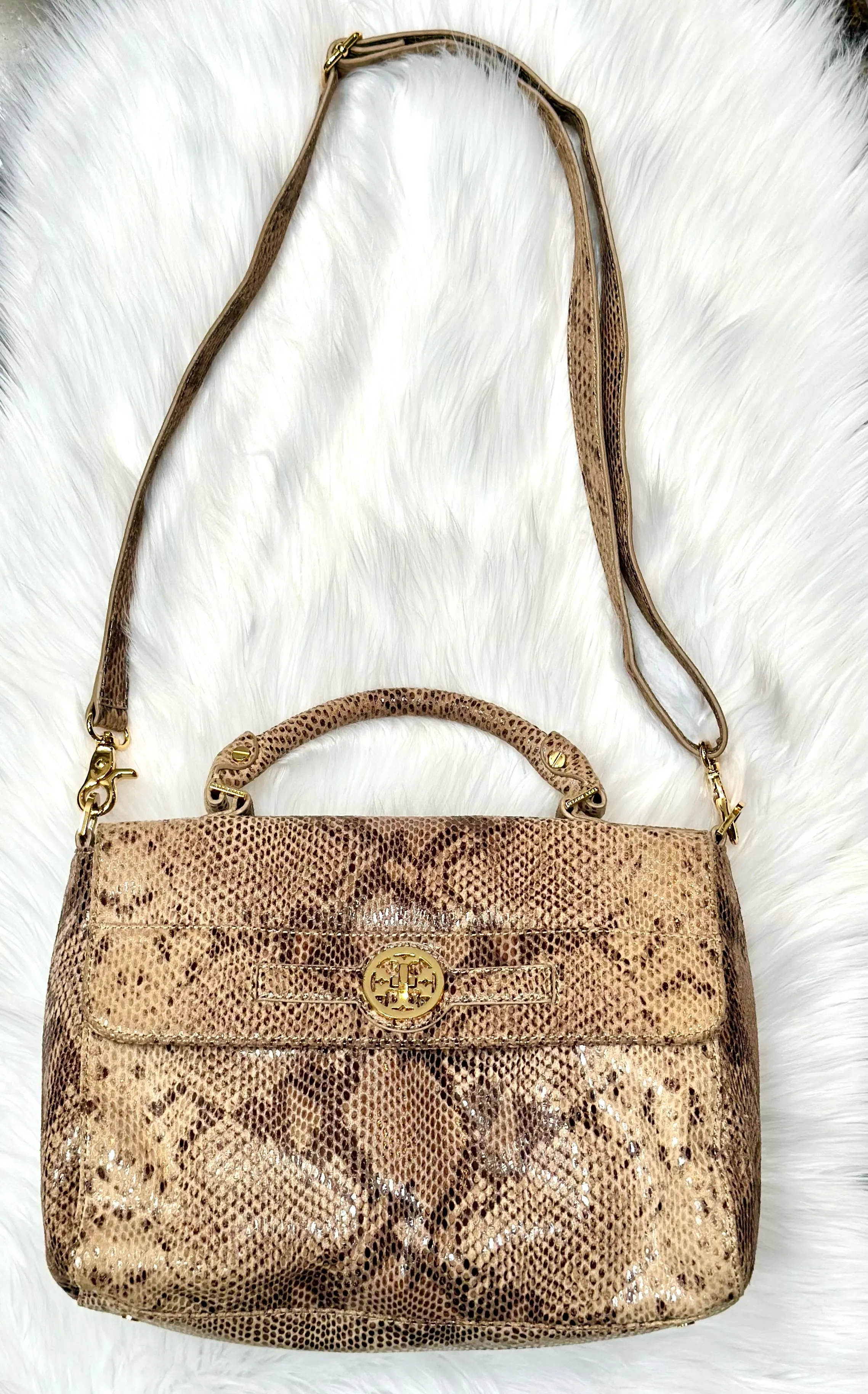 TORY BURCH Robinson  Shoulder Bag (PREOWNED)