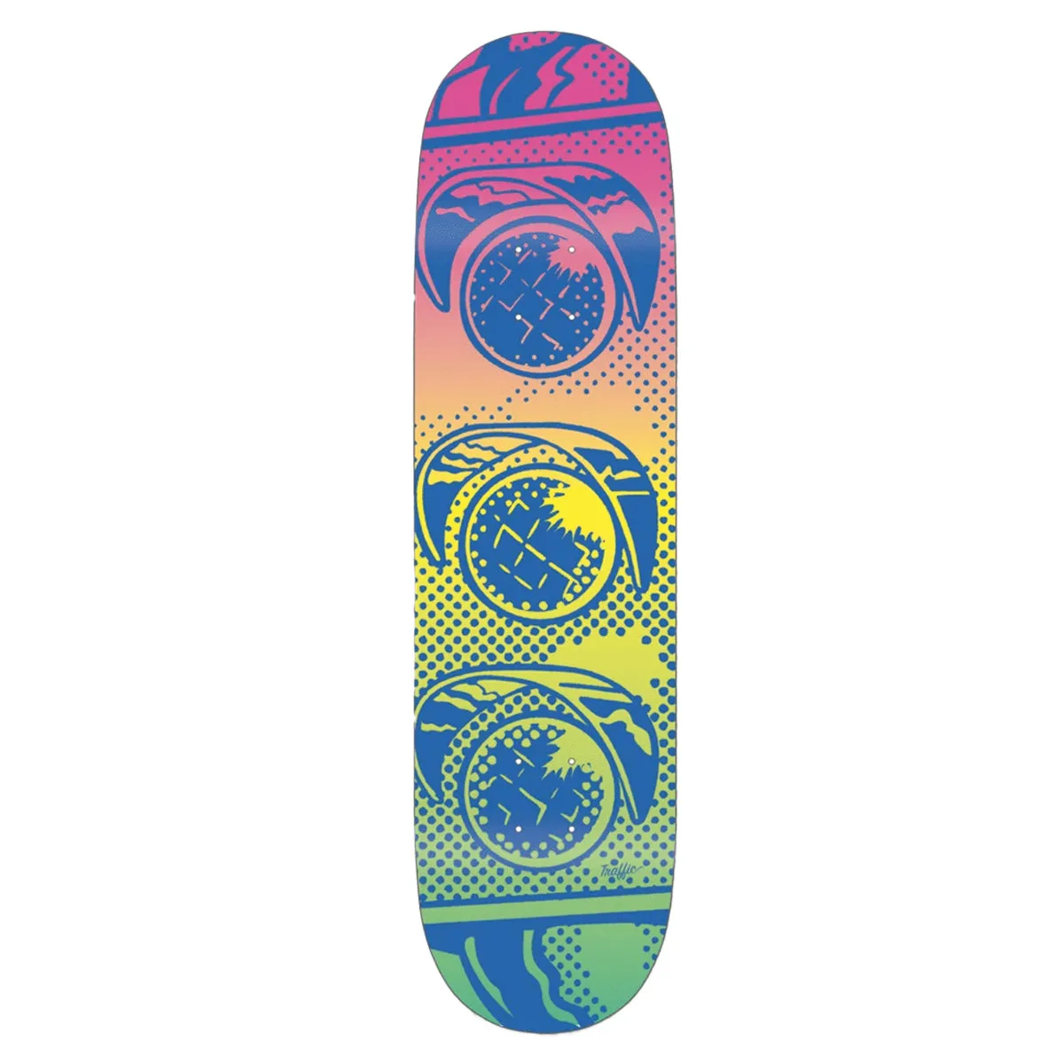 TRAFFIC SKATEBOARDS GRADIENT LIGHT DECK 8.5