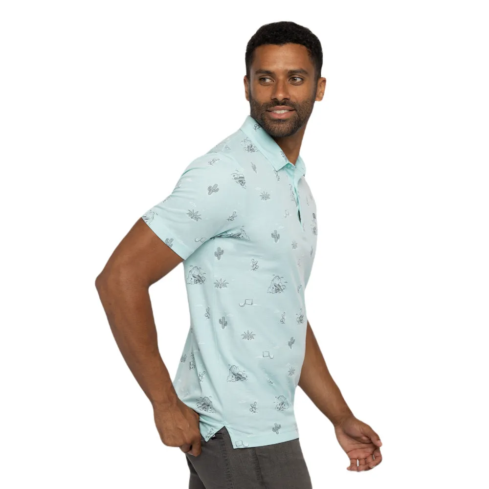 TRAVISMATHEW ALL THE TACOS POLO SHIRT