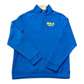 UCLA Alumni Quarter Zip Royal Pullover