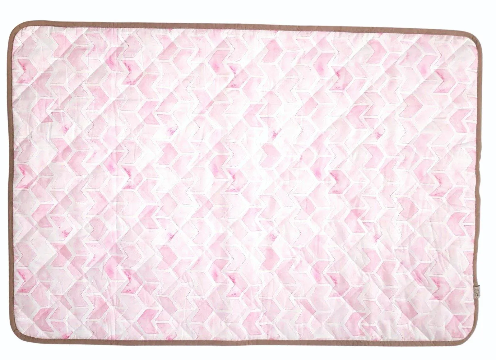 Waterproof Picnic Mat, Blush and Blocks, Sophie