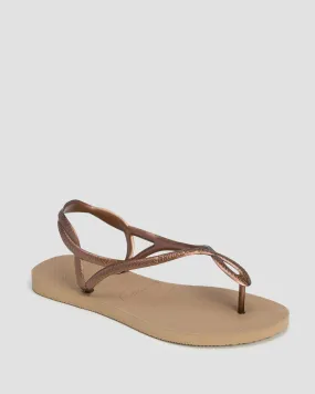 Women's sandals Havaianas Luna gold 4129697-5282