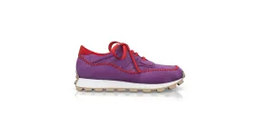 Women's Leather Running Sneakers 56966