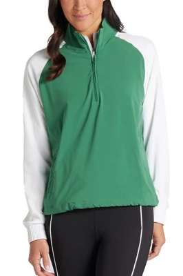 Women's Puma Lightweight Shell Long Sleeve Golf 1/2 Zip