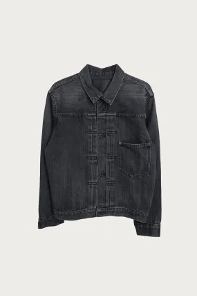 WWII Type I Denim Jacket - Black Denim