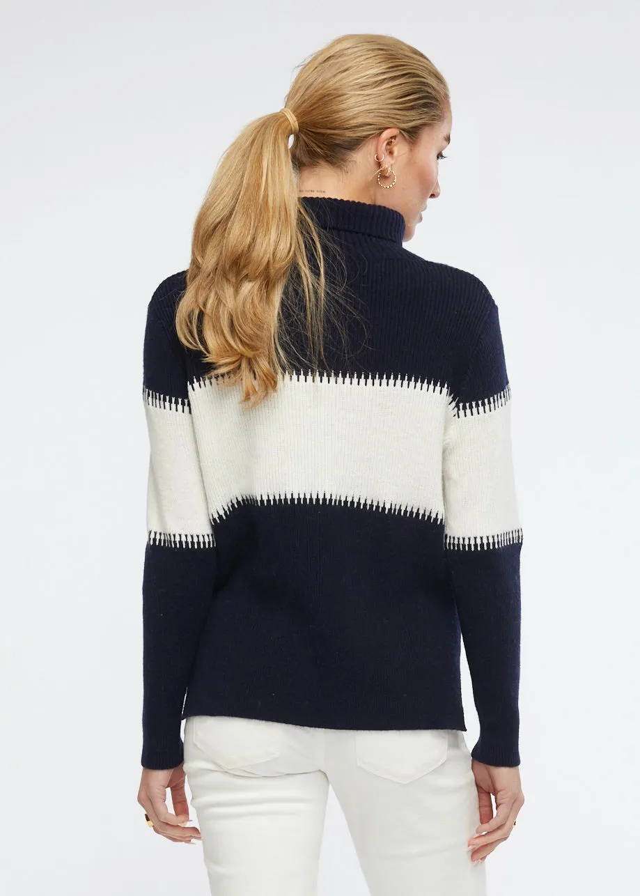 Z & P SKI JUMPER - NAVY