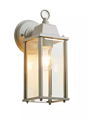 Zink Ceres 1 Light E27 Bevelled Glass Outdoor Lantern | Kaleidoscope